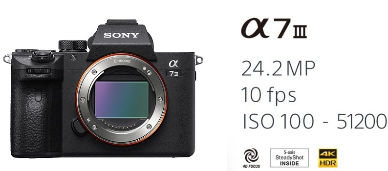 قیمت خرید و مشخصات دوربین سونی a7 III