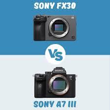 بهترین انتخاب بین سونی a7 III و سونی FX30
