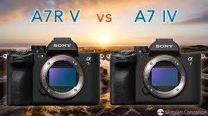 تفاوت قیمت و کارایی بین Sony A7R V و A7 IV برای عکاسان پرتره