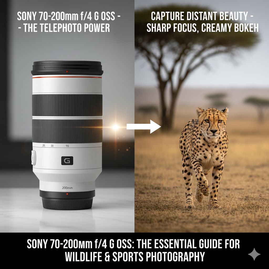 بررسی لنز Sony 70-200mm f4 G OSS و راهنمای عکاسی با آن