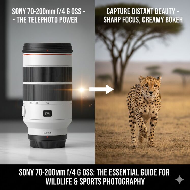 بررسی لنز Sony 70-200mm f4 G OSS و راهنمای عکاسی با آن