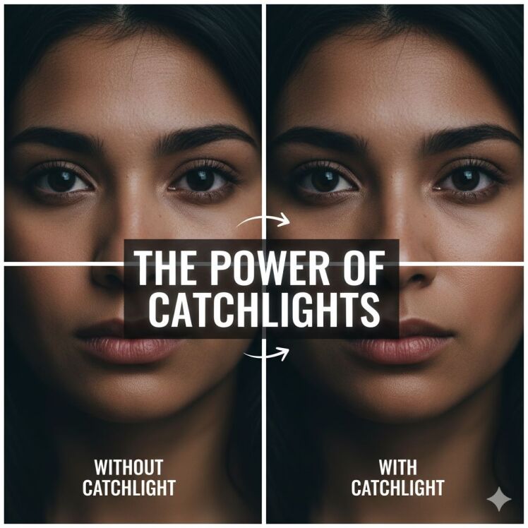 اهمیت Catchlights در عکاسی پرتره