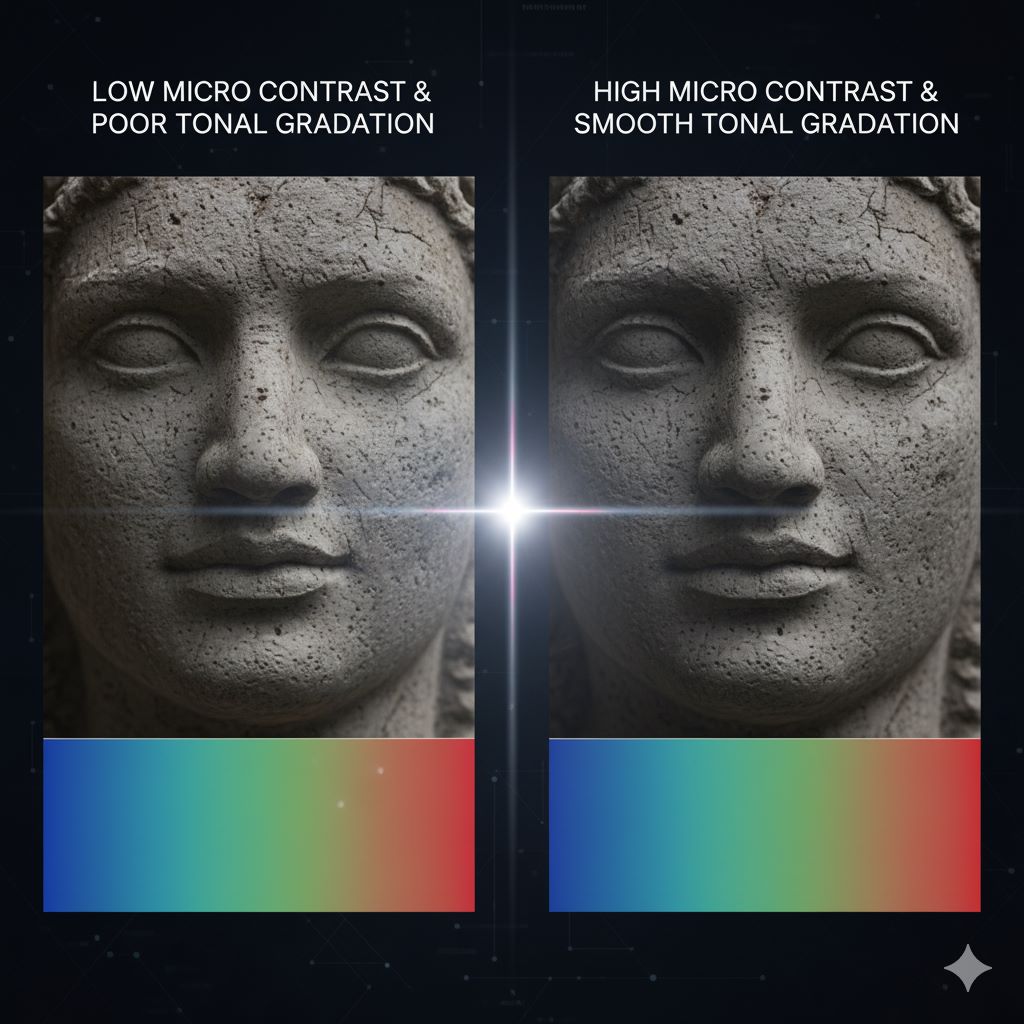 اهمیت Micro Contrast و انتقال تونالیته