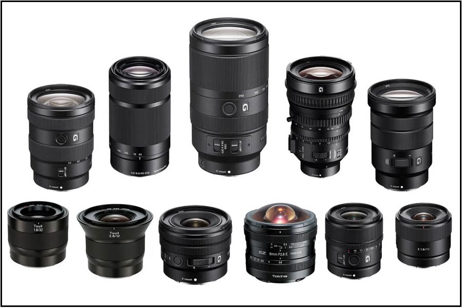 راهنمای انتخاب لنز برای دوربین‌های فول‌فریم سونی (Sony Alpha Series)