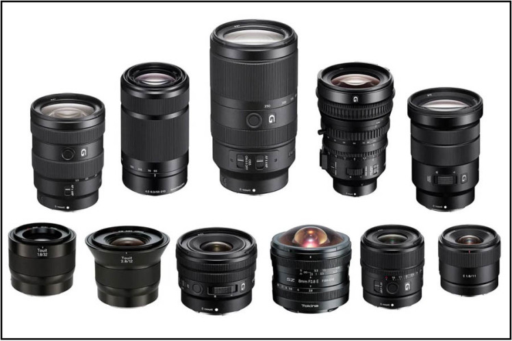 راهنمای انتخاب لنز برای دوربین‌های فول‌فریم سونی (Sony Alpha Series)