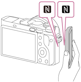 NFC دوربین سونی
