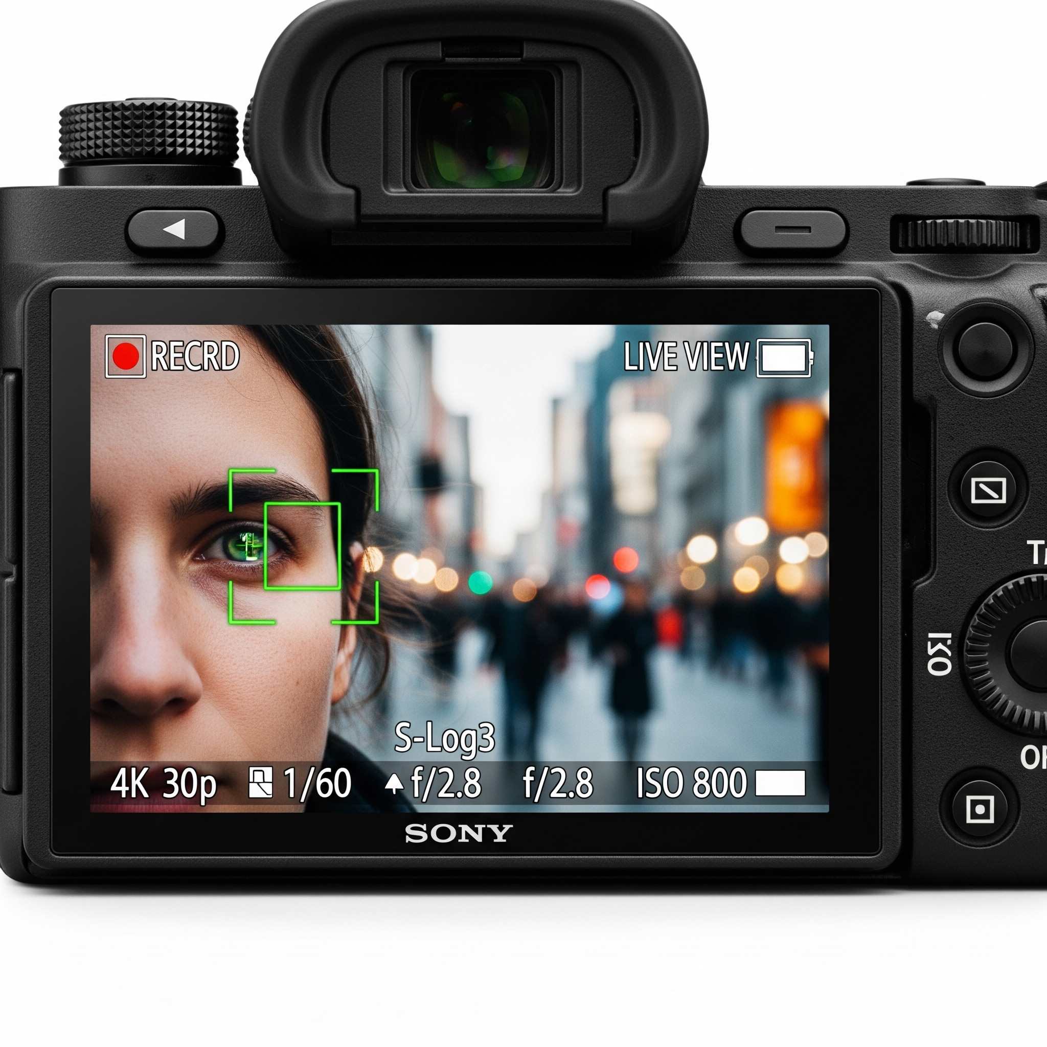 استفاده از ویژگی AI Tracking برای فوکوس خودکار دقیق در فیلم‌برداری با دوربین سونی A7C II