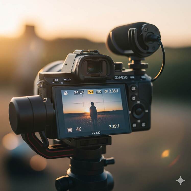 فیلم‌برداری در حالت 4K با دوربین سونی ZV-E10: نکات و ترفندها برای دستیابی به کیفیت سینمایی