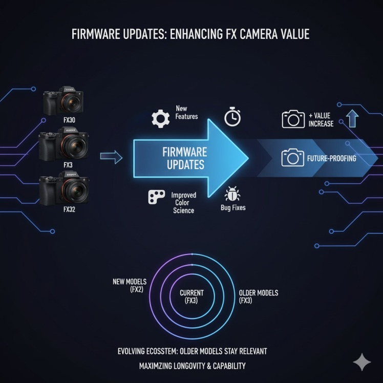 تأثیر بروزرسانی‌های Firmware بر ارزش دوربین‌های FX و جایگاه مدل‌های قدیمی‌تر