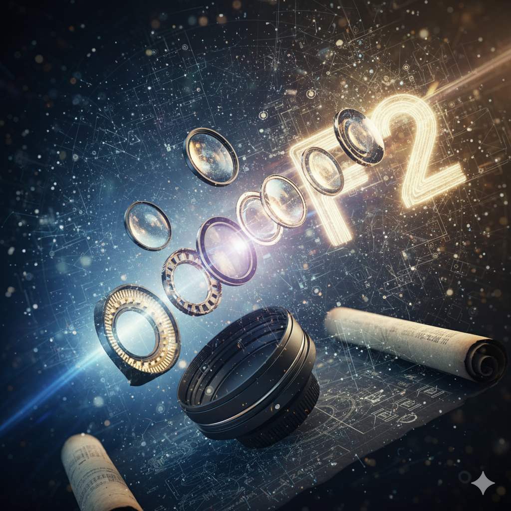 طراحی اپتیکی و ساختار لنز