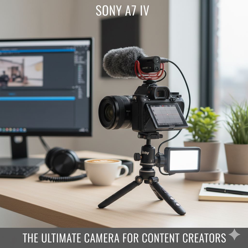8. بهترین دوربین برای تولیدکنندگان محتوا: Sony A7 IV