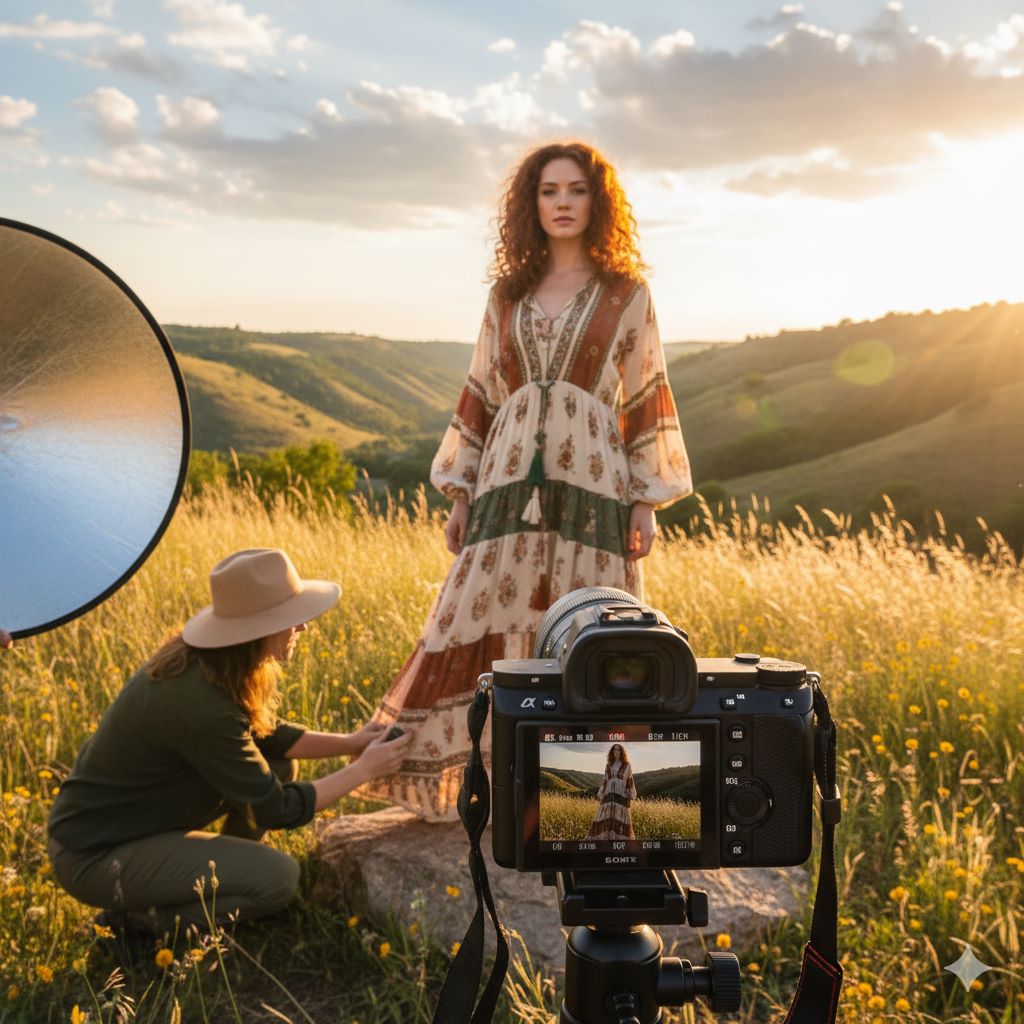 تنظیم رنگ، کنتراست و Sharpness برای پرترههای زنده